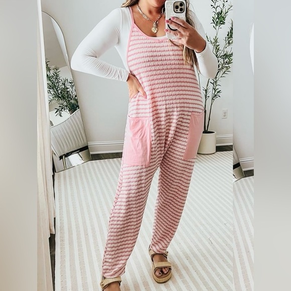 Stripe Jumpsuit - Picture 1 of 1